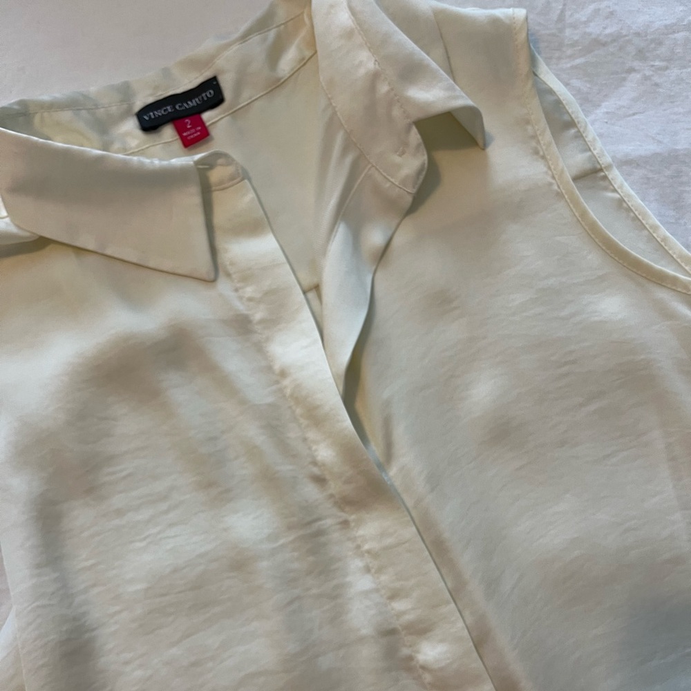 Vice Camuto silky sleeveless blouse